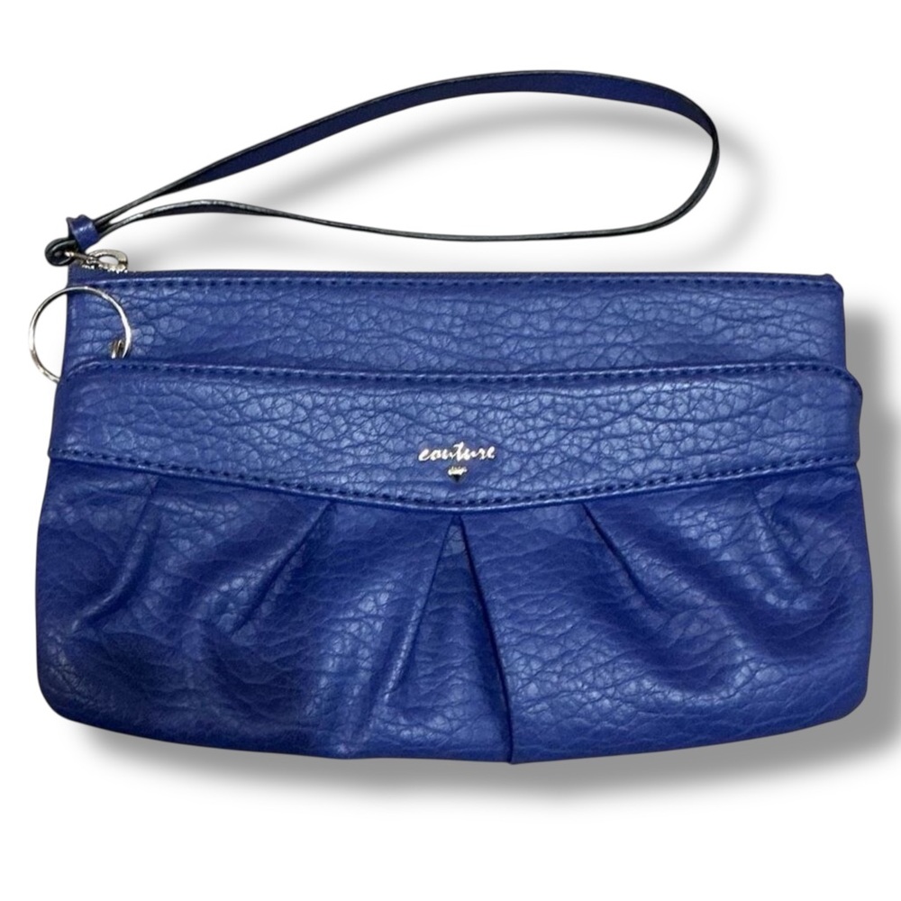 Juicy Couture Purple-ish Blue Clutch Wristlet Wallet